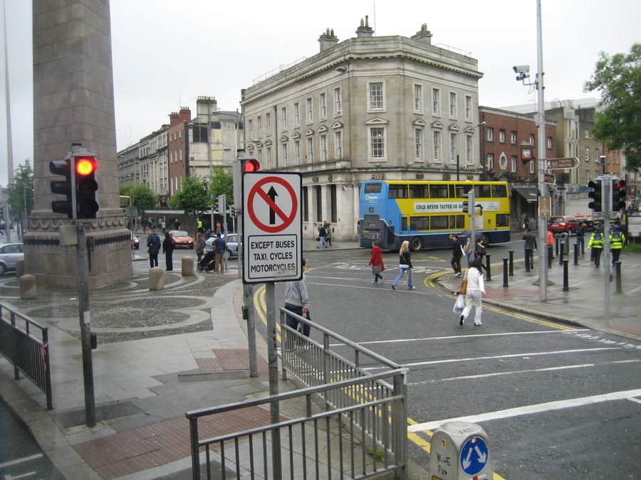 Street scene of Dublin