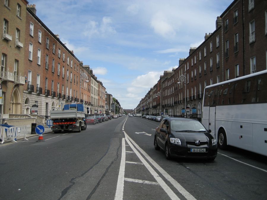 Street scene of Dublin