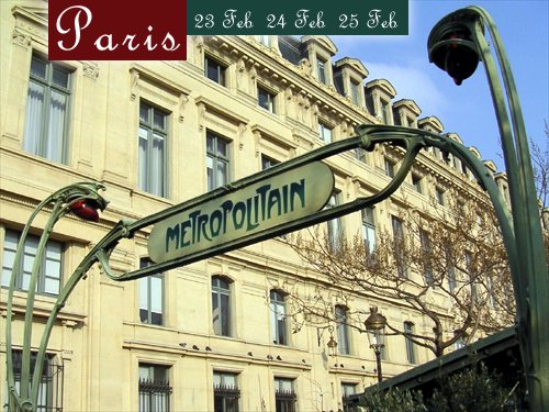 Go to Paris